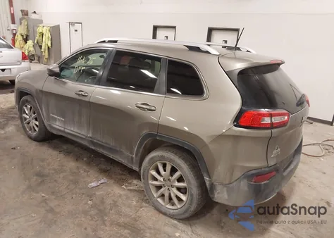 2016 Jeep Cherokee Limited из США, поврежденный, VIN 1C4PJMDB3GW328471